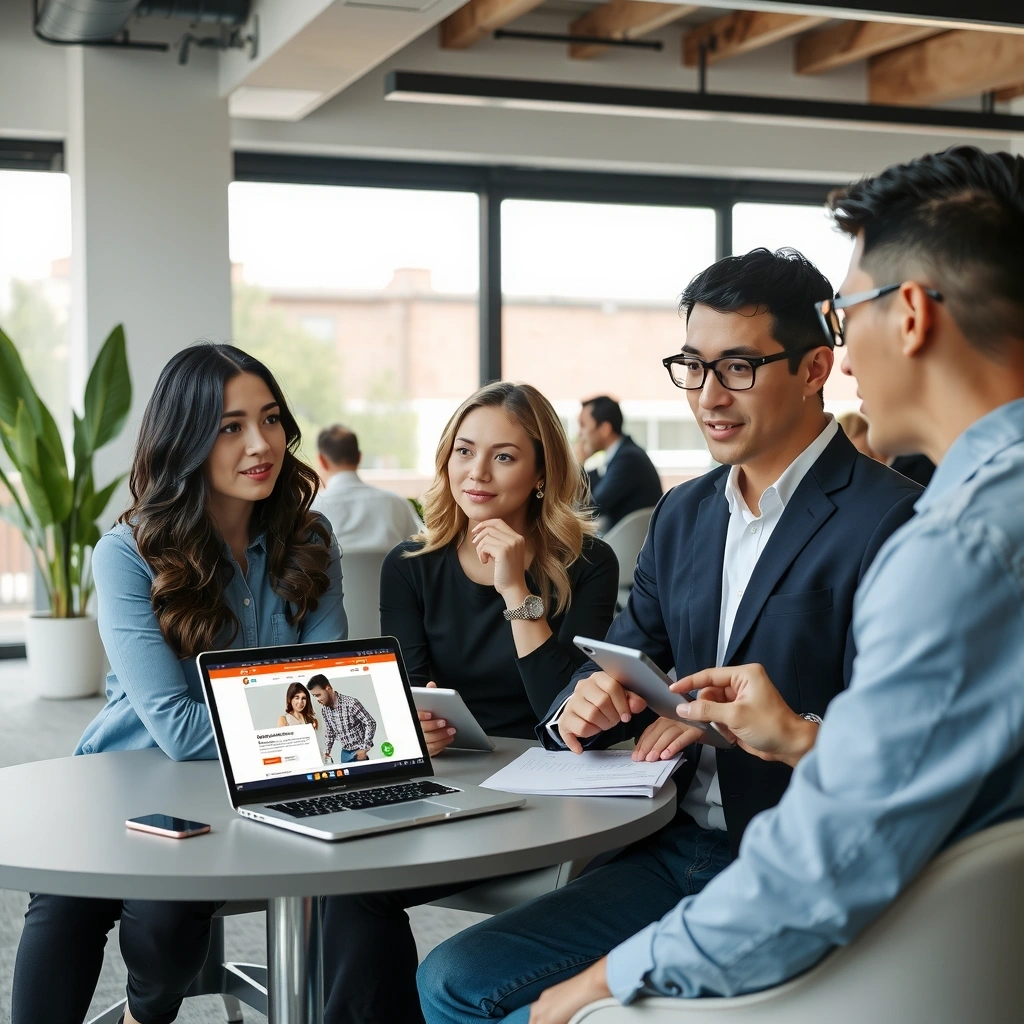 Professional web design consultation